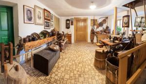 Posezení v ubytování Apartments Lovec