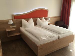 Voodi või voodid majutusasutuse Seminarhotel Daniels toas