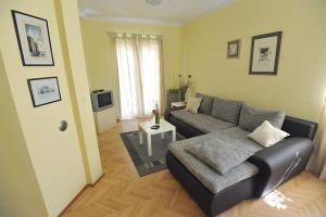 Posezení v ubytování Clementa Apartment