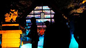 people standing in front of a building with a window at Chalet Ivy Jozankei in Jozankei +168 photos