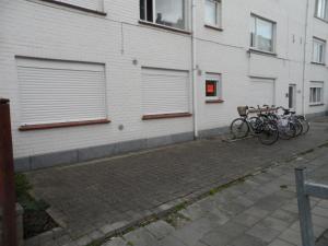 a group of bikes parked next to a building at Marisol in Bredene