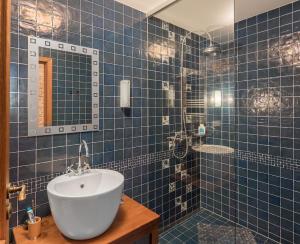 Koupelna v ubytování Apartmány Vinařství Václav + 23 fotografií