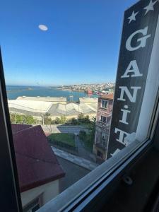 a view of a city from a window of a building at Ganita Life Hotel in Trabzon