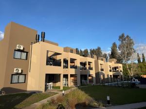 a rendering of the exterior of a building at Aires de Laguna in Chascomús