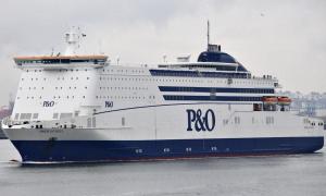 a large cruise ship sitting in the water at FERRY HOUSE stranraer in Stranraer +3 photos