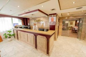 a large lobby with a bar in a store at Emilio Hotel in Luxor +215 photos