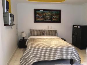 Postel nebo postele na pokoji v ubytování La Gran Fortaleza B&B