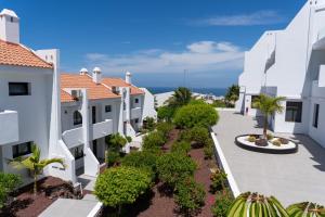 an aerial view of the courtyard of a villa at Costa Adeje Garden Aparthotel in Adeje