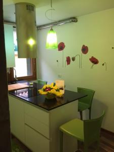 Köök või kööginurk majutusasutuses Nausicaa