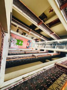 a room with rows of seats in a theatre at Foyat Hotel in Addis Ababa