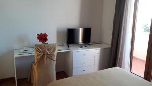 Postel nebo postele na pokoji v ubytování Park Hotel San Michele