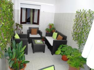 Posezení v ubytování Villa Oliveira Apartments