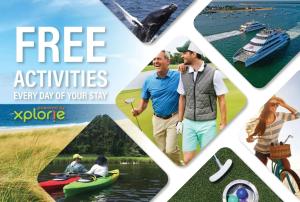 a collage of images of people on the water at Cozy Cape Escape Near Beaches Dining in Centerville