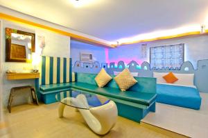 Krevet ili kreveti u jedinici u okviru objekta Bashi Channel Vacation B&B