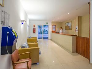 The lobby or reception area at Apartamentos Sol Bay