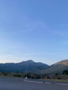 a view of the mountains from the road at Kokaj3B in Hani Hotit +3 photos