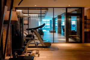 Fitness centrum a/nebo fitness zařízení v ubytování Hotel Piz Buin Klosters