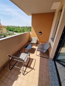 Balkon oz. terasa v nastanitvi Casa di Mike