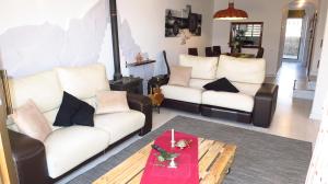 Χώρος καθιστικού στο Claire Seaview & Beach-apartment
