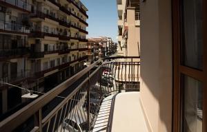 a view from the balcony of a building at Casa vacanza Via Roma 103 in Crotone