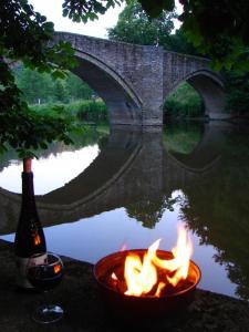 Vista sul fiume nelle vicinanze del bed & breakfast