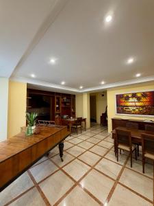 a large living room with a table and chairs at Da Francesca guestrooms in Patrica