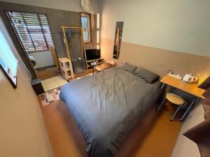 Ein Bett oder Betten in einem Zimmer der Unterkunft beach house