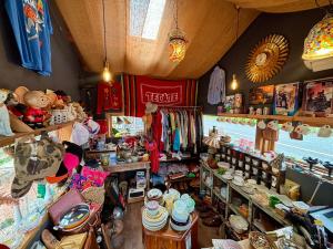 a store with a lot of merchandise in a room at NAT PARK Isumi RV in Iwada