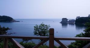 a view of a large body of water at Buan Badatgaeui Chuoek Pension in Buan