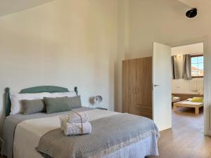 a bedroom with a large bed in a room at Villa Las tres Mares 6826 in Noja
