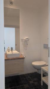 a bathroom with a sink and a toilet at RCE Albufeira Spring, Summer & Fall in Albufeira +24 photos
