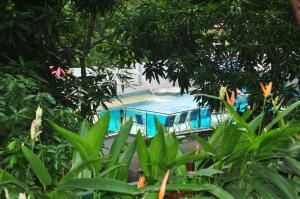 Bazén v ubytování Hotel El Bosque Valledupar nebo v jeho okolí