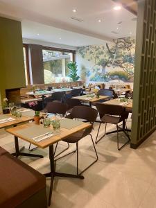 Зона вітальні в Hotel Brimer
