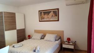 Postel nebo postele na pokoji v ubytování Guest House Jole