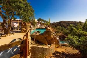 an image of a water slide at a resort at Casa Miramar in Almogía
