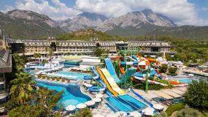 an image of a water park with a water slide at Crystal Prestige Pearl Collection in Kemer