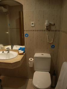 
A bathroom at Hotel Don Luis
