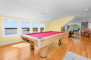 a living room with a pool table in it at Kelley Lane - CHT- KL161 in Chatham
