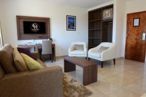 Posezení v ubytování Ceferino Hotel