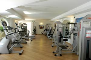 Fitness centrum a/nebo fitness zařízení v ubytování Hotel Belvedere Srl