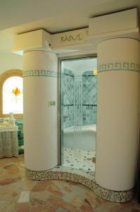 Koupelna v ubytování Hotel Belvedere Srl