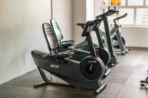 a row of exercise bikes in a gym at Jolly Beach Antigua - All Inclusive in Bolans