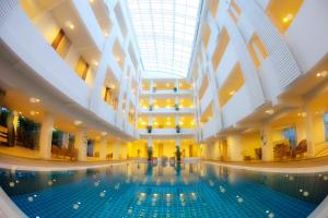 Bazén v ubytování Trang Hotel Bangkok - SHA Plus nebo v jeho okolí