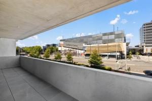 a view from the balcony of a building at Central 2b2b with 2 Parkings across largest Mall in Braddon