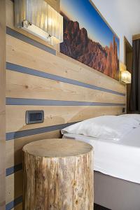 Postel nebo postele na pokoji v ubytování Hotel Aida