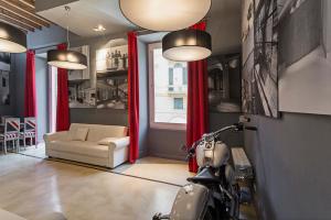 Posezení v ubytování Loft Garibaldi