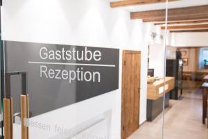 Lobby alebo recepcia v ubytovaní Landgasthaus Helpfauer Hof