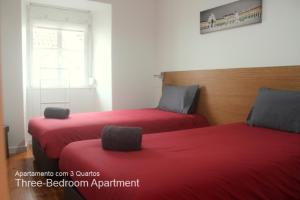 Katil atau katil-katil dalam bilik di Akicity Bairro Alto In