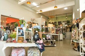 a shoe store with a lot of shoes on display at Heidelberg Crown Hotel in Heidelberg +31 photos