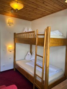 Lova arba lovos apgyvendinimo įstaigoje Vital Hotel Ortlerspitz